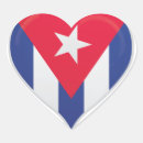 Recherche de drapeau cuba autocollants Pays