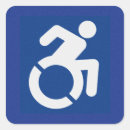 Recherche de signes autocollants Handicapé