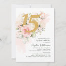 Recherche de 15 ans invitations Aquarelle