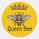 Recherche de queen bee autocollants Nid d'abeille