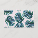 Zoek naar monstera visitekaartjes Exotisch