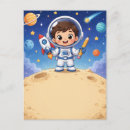 Recherche de astronaute cartes postales Planètes