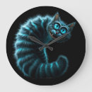 Recherche de cheshire horloges Chat