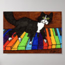 Recherche de piano chat art Chats