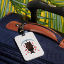 Recherche de souris bagages étiquettes Magique