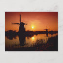 Recherche de kinderdijk cartes postales Moulin à vent