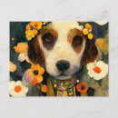 Recherche de chien beagle cartes postales Coloré