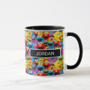 Recherche de motif enfants tasses Bert et ernie
