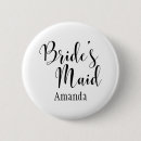 Recherche de femme de ménage badges Fiancée d'équipe