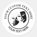 Recherche de masque noir autocollants Blanc