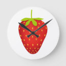 Recherche de fraise horloges Fruits
