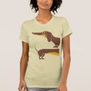 Zoek naar teckel dames tshirts Dog dad