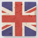 Recherche de drapeau britannique dessous de verres Rouge