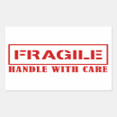Recherche de timbre autocollants Fragile