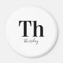 Recherche de lundi magnets Jeudi