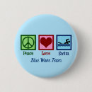 Recherche de tranquillité badges Bleu