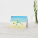 Recherche de tortue vœux cartes Baby shower