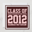 Recherche de maroon graduation invitations Pour elle