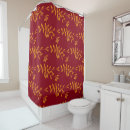 Recherche de orange rideaux douche Rouge
