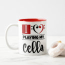 Recherche de cello tasses Joueur de violoncelle