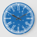 Zoek naar de blauwe van sterren klokken Kosmos