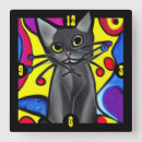 Zoek naar black cat klokken Griezelig