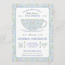 Recherche de teacup baby shower invitations Élégant