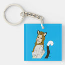Zoek naar het glimlachen sleutelhangers Meisje