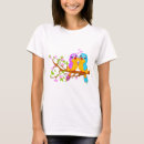 Recherche de deux oiseaux tshirts Amour