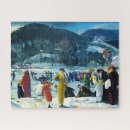 Zoek naar winter scene puzzels Winterlandschap