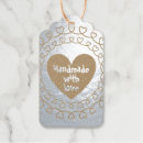 Recherche de fait main avec amour étiquettes cadeau Artisanat