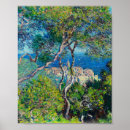 Recherche de bordighera par claude monet art Paysage