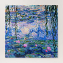 Recherche de art célèbre puzzles Claude monet