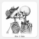 Recherche de squelette drôle autocollants Gothique