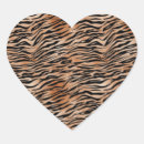 Recherche de tigre orange autocollants Noir