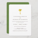 Recherche de palmier vert invitations Tropical