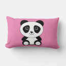 Recherche de ours panda coussins Rose