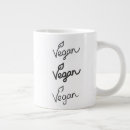 Recherche de végétalien tasses Typographie