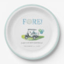 Recherche de anniversaire golf assiettes en papier Fête d'anniversaire