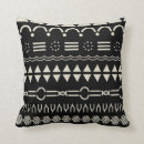 Zoek naar mudcloth kussens Zwart