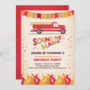 Recherche de sapeur pompier invitations Camion de pompiers