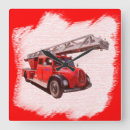 Recherche de trucks horloges Fire truck