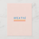 Zoek naar ademhaling briefkaarten Meisje