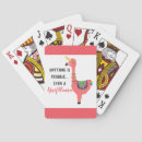 Recherche de flamant jeux de cartes Drôle