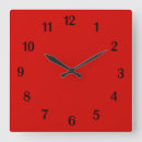 Recherche de rouge et noire horloges Pour elle