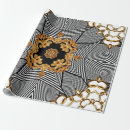 Recherche de motif baroque papier cadeau Beau