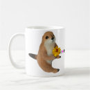 Recherche de chien de prairie tasses Illustration