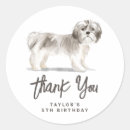 Recherche de chien vintage autocollants Anniversaire