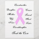 Recherche de cancer prospectus Rose