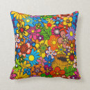 Recherche de flower power coussins Fleurs
